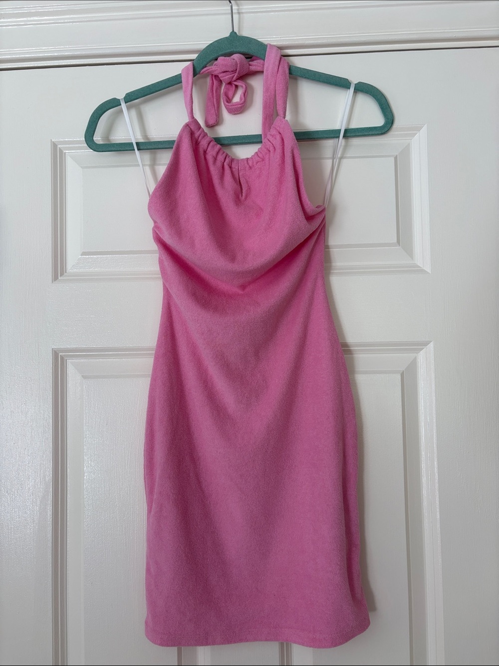Princess Polly barbie Pink Halter Mini Dress